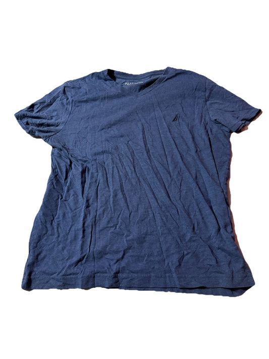 NWT Nautica Men's V Neck Tee Short Sleeve Solid Vee Neck T-Shirt S