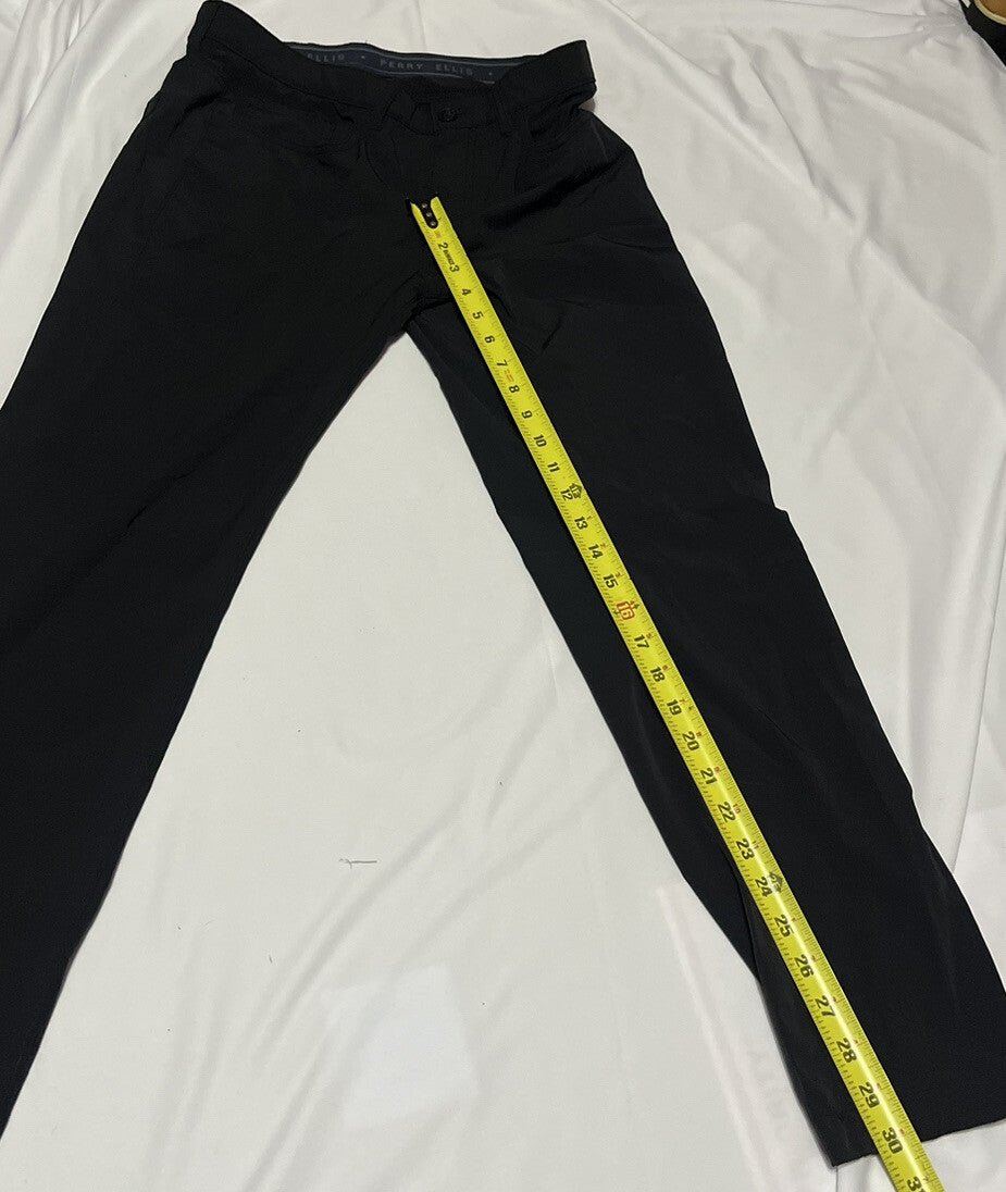 Perry Ellis Pants, Men’s Size 32x30, Mint Condition,Slim Fit,Polyester,rare Find