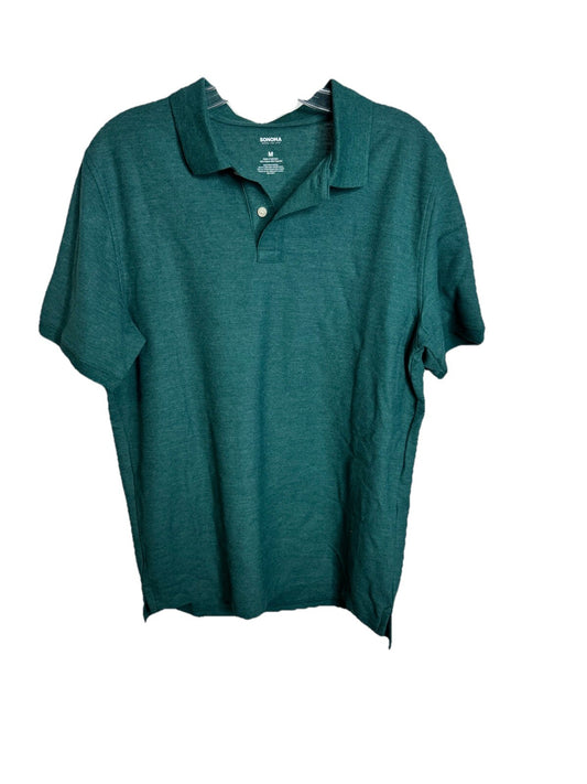 Sonoma Mens Medium Golf Polo Shirt Casual  Short Sleeve Collared