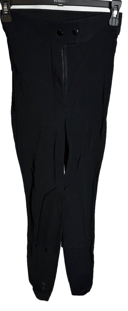 American Apparel Pants Womens Small Combed Cotton extra High Rise Straight Leg