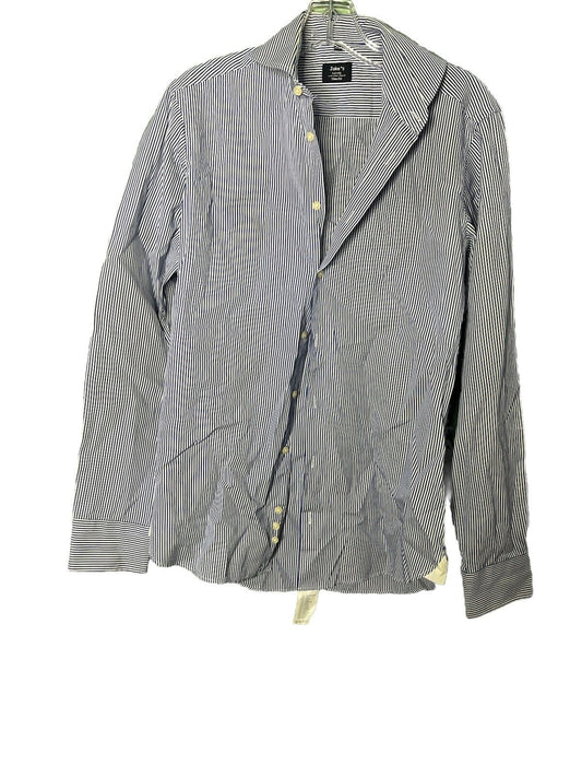 Jake’s Luxury Slim Fit Long Sleeve Button Down Shirt Size 37/38