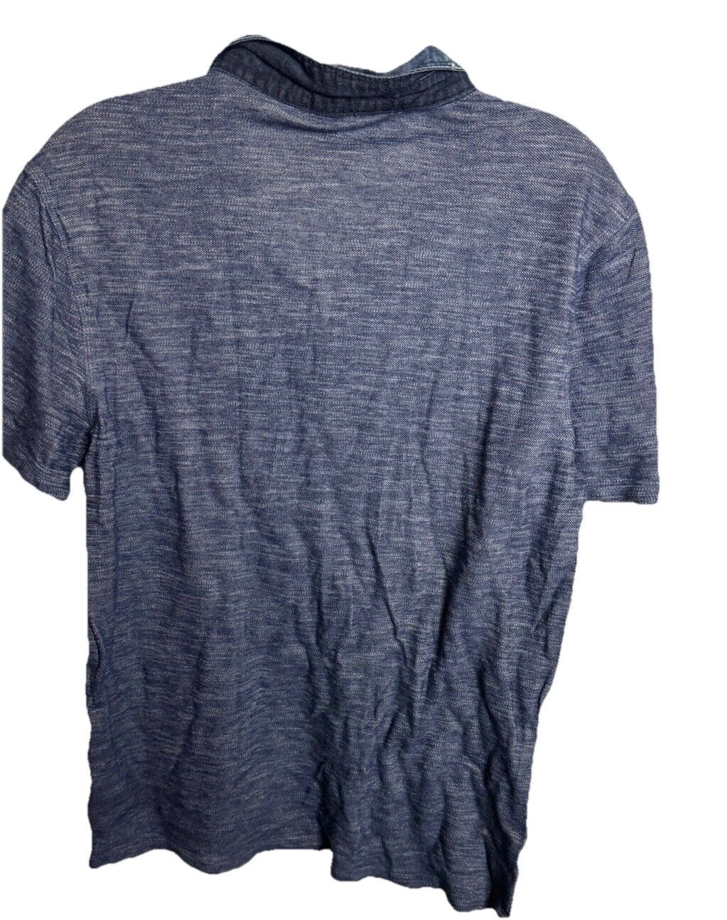 Calvin Klein Mens XL Blue Casual Pocket Short Sleeve Polo Shirt