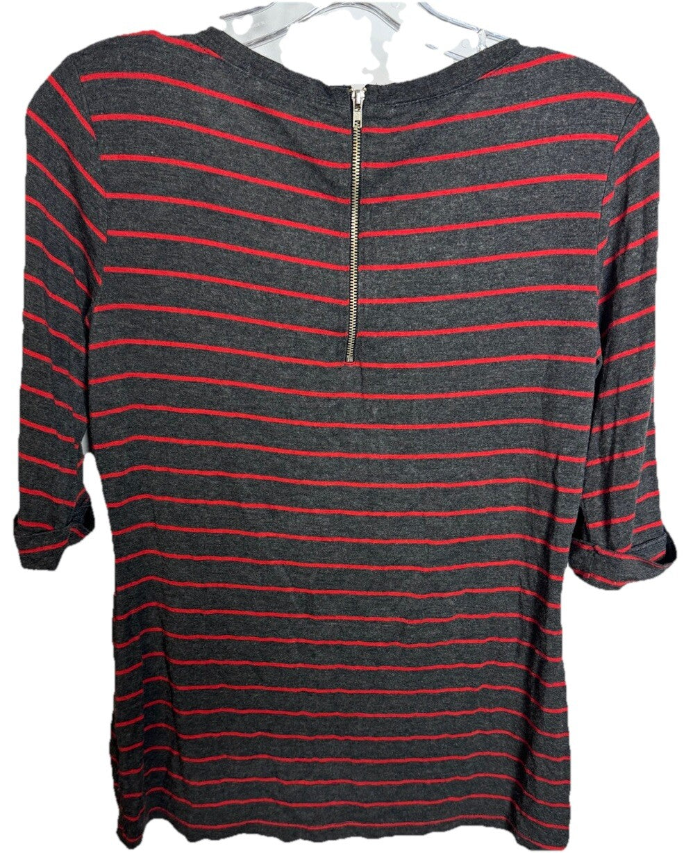 Willi Smith Womens Size Medium 3/4 Sleeve Casual Top