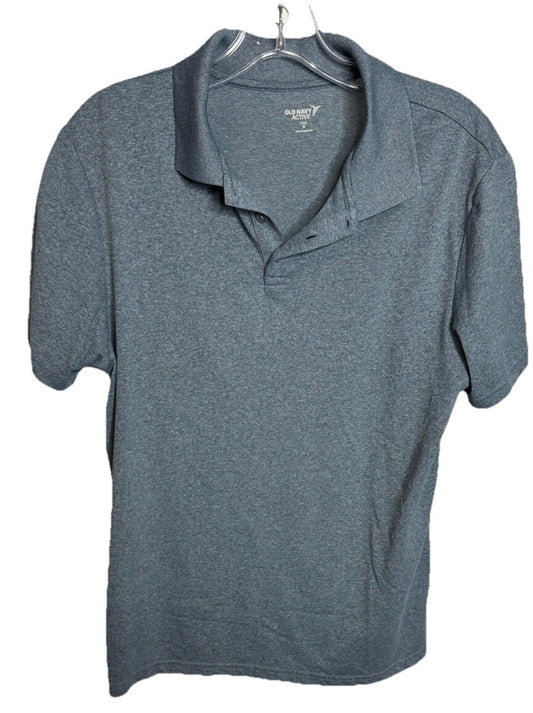 Old Navy Polo Shirt Men’s Medium Short Sleeve Collared Top Built In Flex
