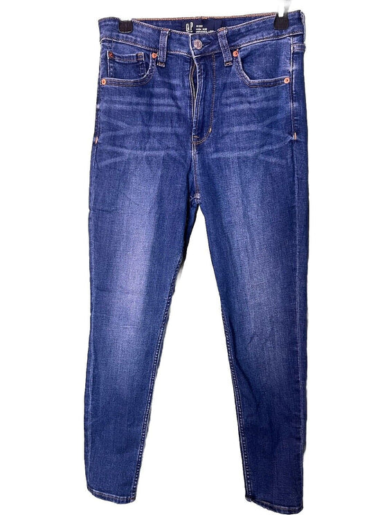 Gap Denim High Rise Blue Leggings. Size 8/29