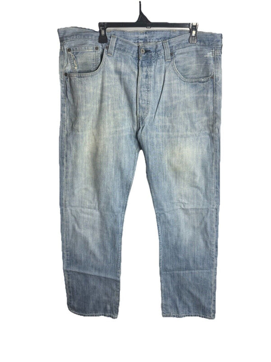 Levi’s Jeans Mens 38 Denim Cotton 501 Straight Leg 38 X 32