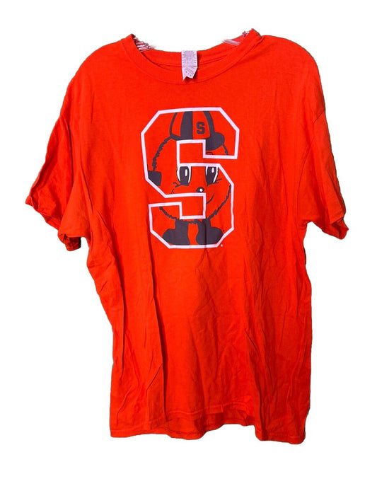 Syracuse University T Shirt Adult Large Fanatics Spirit Jersey Orange