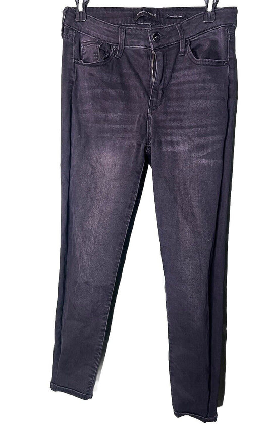 KENDALL+ KYLIE Jeans Womens Size 7/28 The Kontour High Rise Black Designer