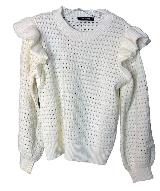 SUGAR+LIPS  Knit Long Sleeve Sweater Women's Size - Medium