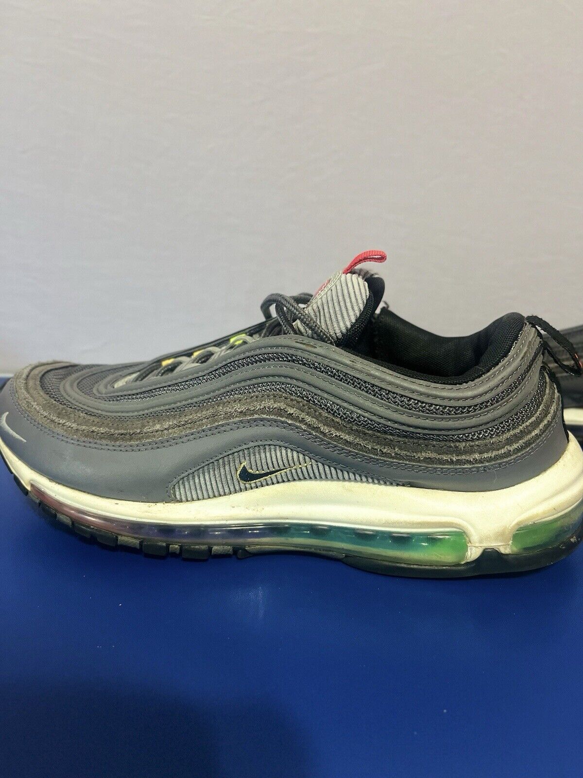 Nike Air Max 97 SE Evolution Of Icon Graphite Gray Mens Size 11.5 DA8857-001
