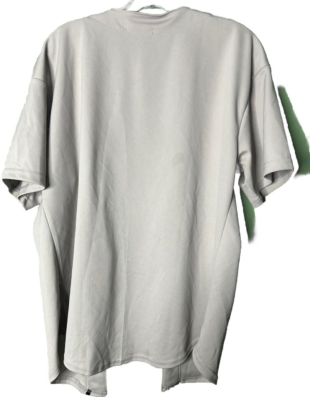 Hat and Beyond Mens Baseball Button Down Jersey Size Large