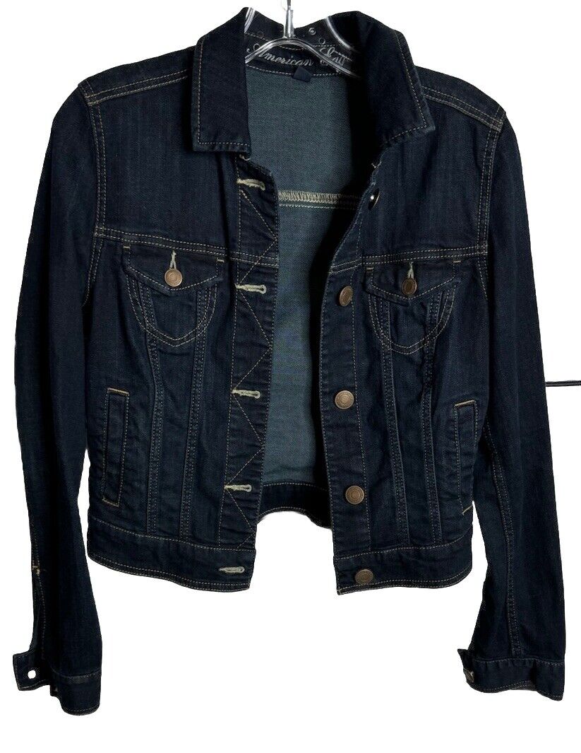 AMERICAN EAGLE Jean Jacket S / P Denim Button Up
