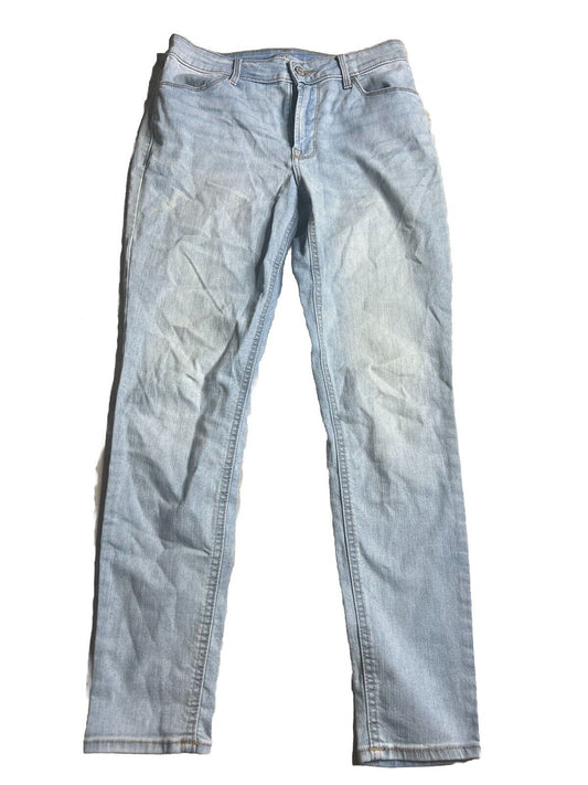 Women's Size 6 Super Skinny Ankle Jeans Blue  Light Wash Old Navy