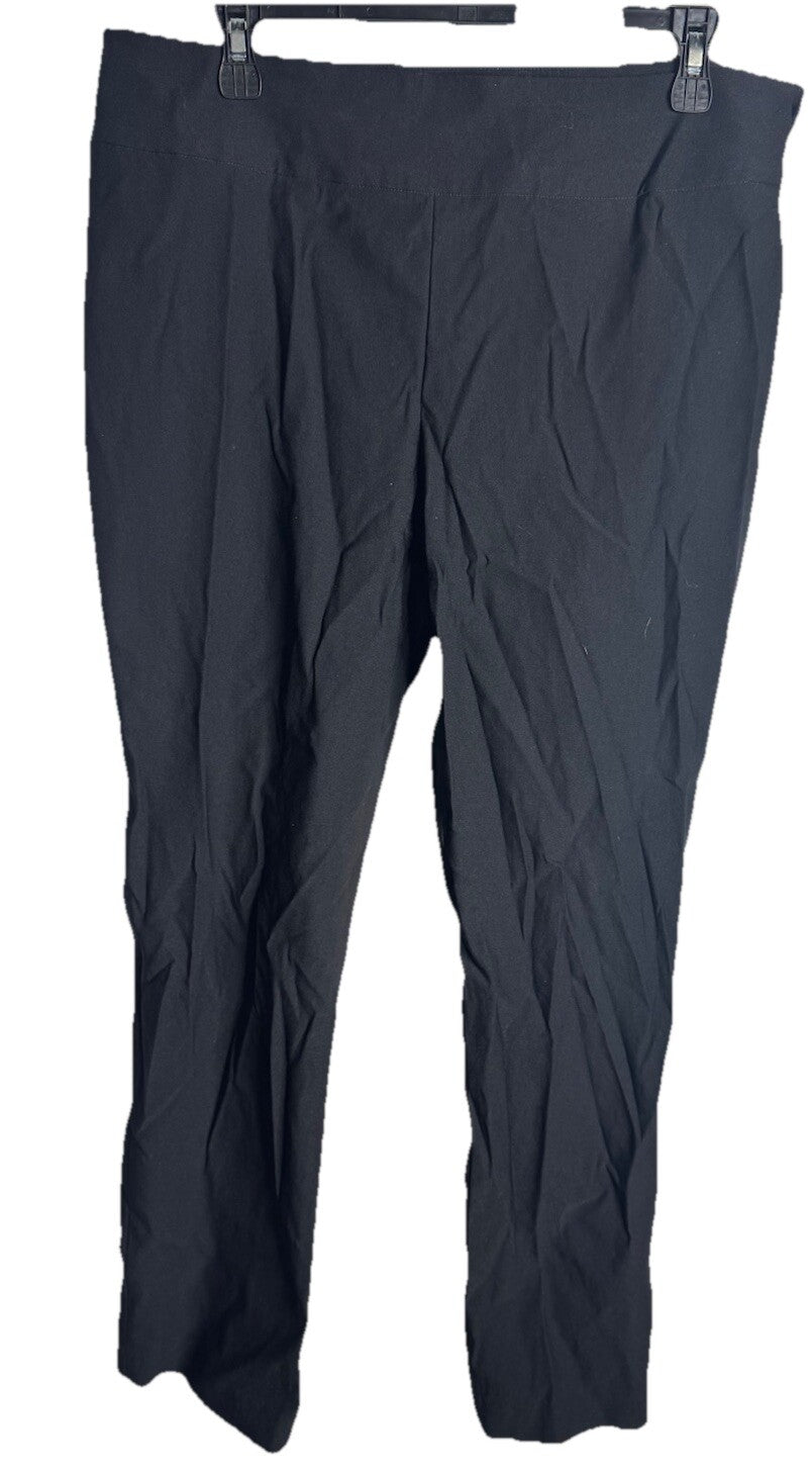 Women’s Nic+Zoe Size 14 Black Pull On Pants