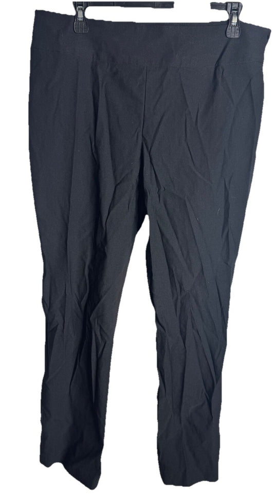 Women’s Nic+Zoe Size 14 Black Pull On Pants