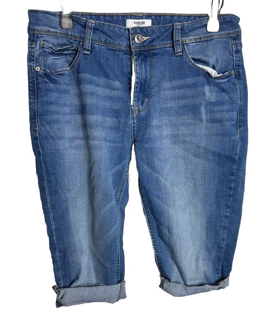Kensie Jeans The Effortless Skinny Crop Jeans Women’s Size 8 / 29 Blue