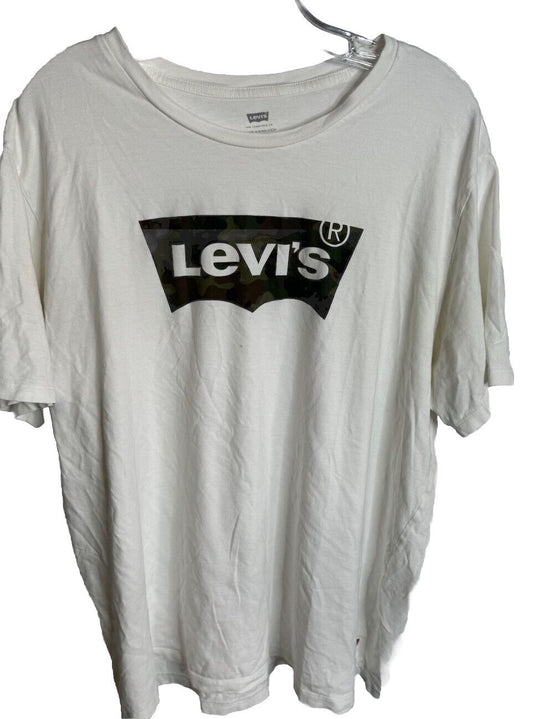 Levi's Strauss & Co. Graphic Logo T-Shirt Mens Size 2XL Crew Neck