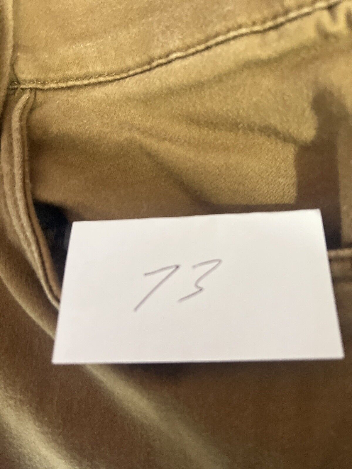 IZOD Men's Relaxed Fit Comfort Stretch Denim Jeans Vintage Khaki 32X34 NWT