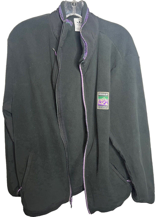 ADIDAS MEN'S TRACK JACKET  Full Zip Size Large