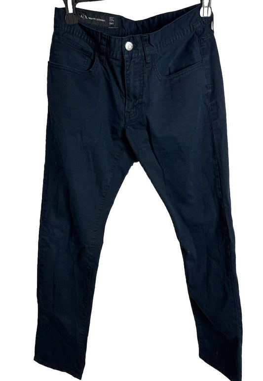 A|X Armani Exchange Men's Straight Cut 5 Pocket Pants Jeans Pants Size 28 S