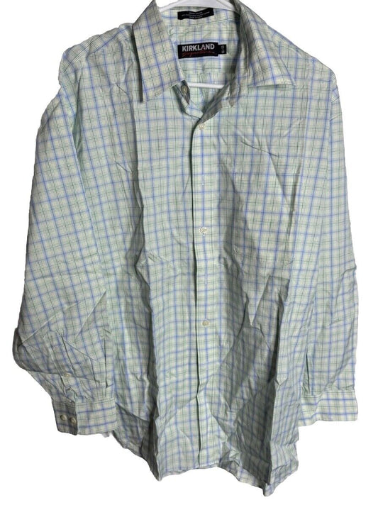 Kirkland Signature Men's Traditional Fit Dress Shirt 16.5 X 33
