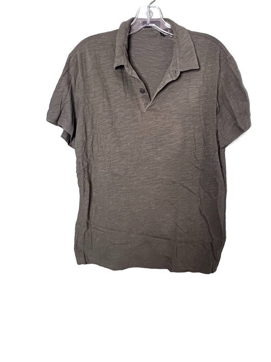 Theory Bron Mens Cosmos Modal Knit Polo Shirt Size M
