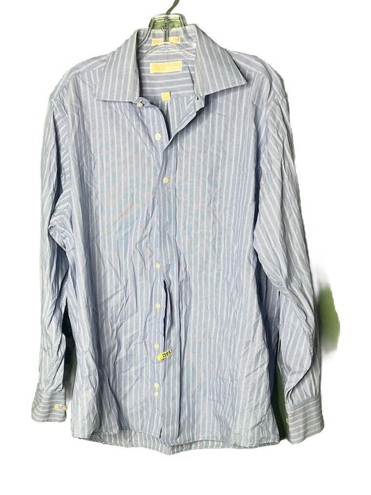 MICHAEL Michael Kors Shirt Mens Large (16 1/2, 34/35) Button Down