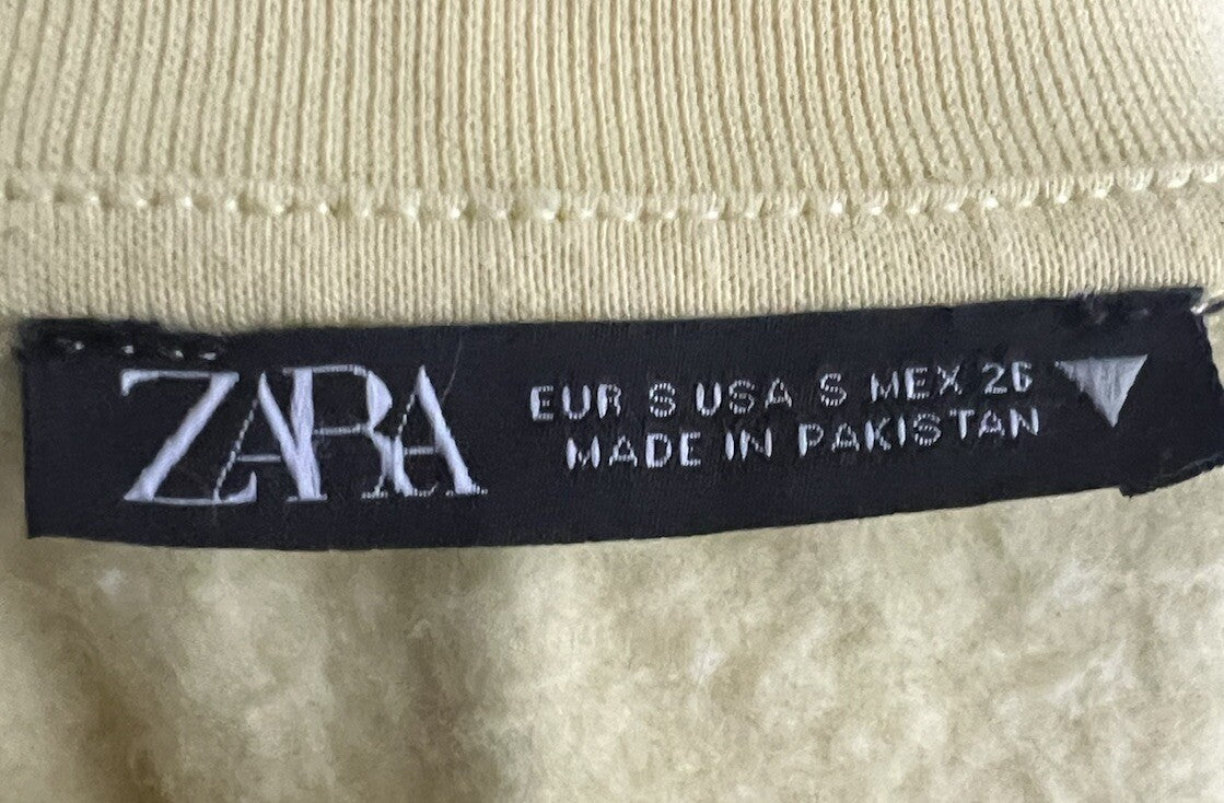 Zara Sweater Top Womens Size SmallPullover Long Sleeve