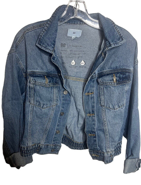 BP Claudia Sulewski Denim Jacket Women Small
