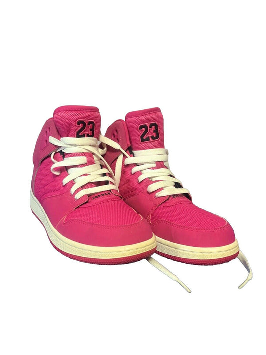 NIKE AIR JORDAN PINK, 6.5Y, Leather Shoes, Jordans, Rare Find Read Description