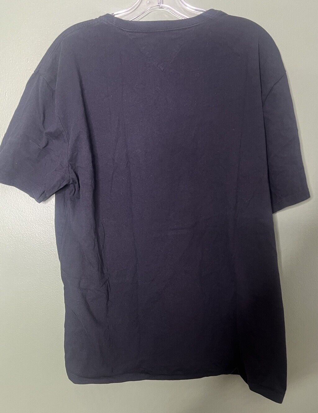 tommy hilfiger black short sleeve shirt size XL