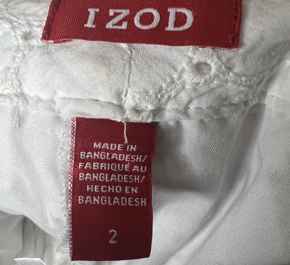 Women's IZOD Shorts  Size 2 Waist