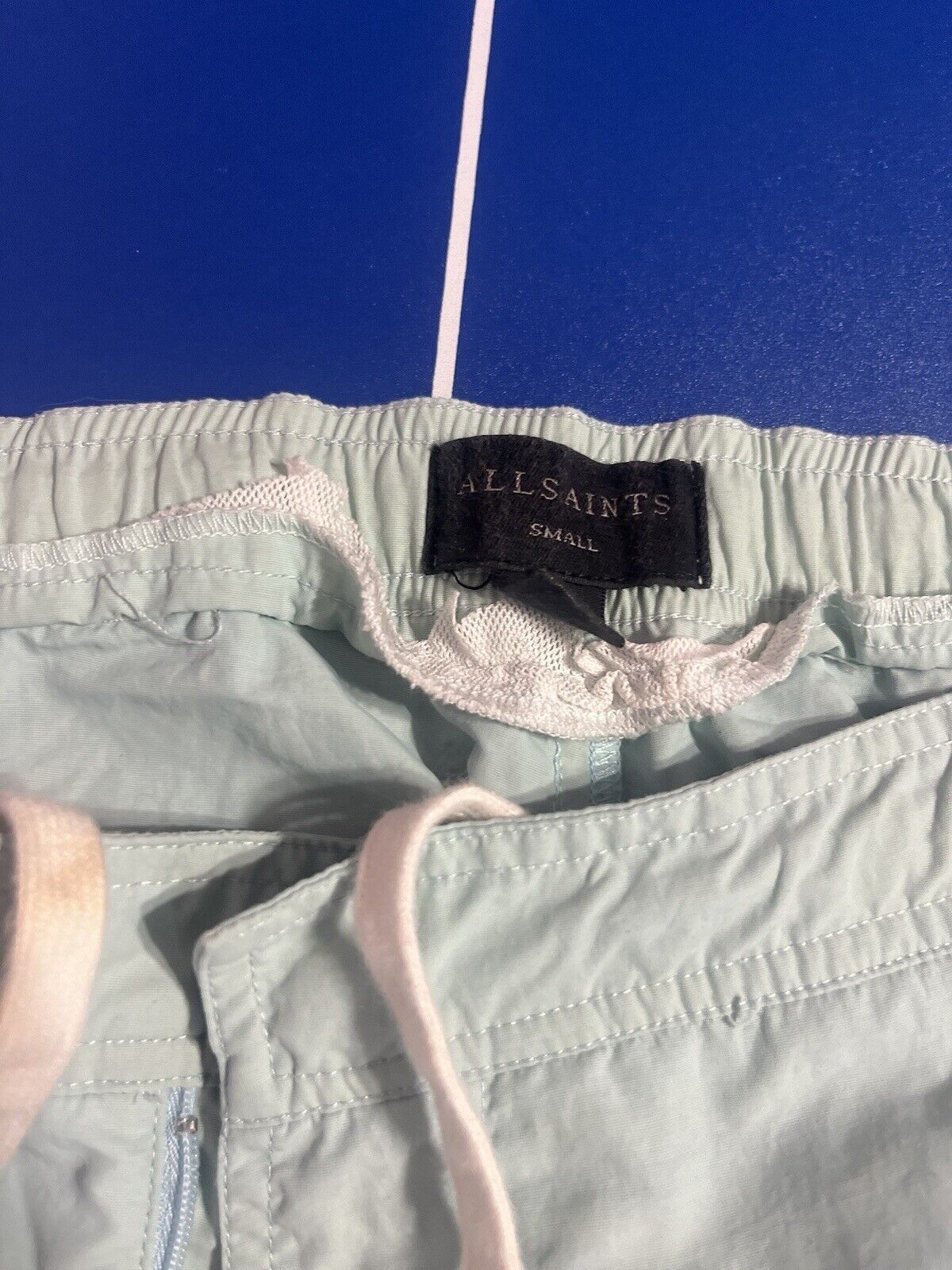 All Saints Warden Swim Trunks Light Blue Men’s Size Small/30High Quality, Rare