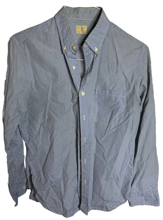 J. Crew Dress Shirt Men's Medium 15-15.5 Long Sleeve Collared