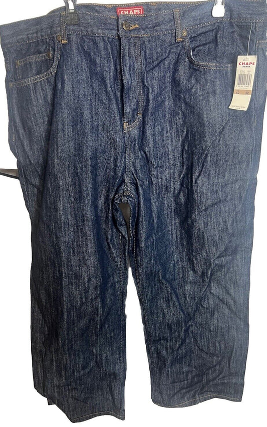 Chaps Denim jeans size 42 x 32 Dark Wash blue