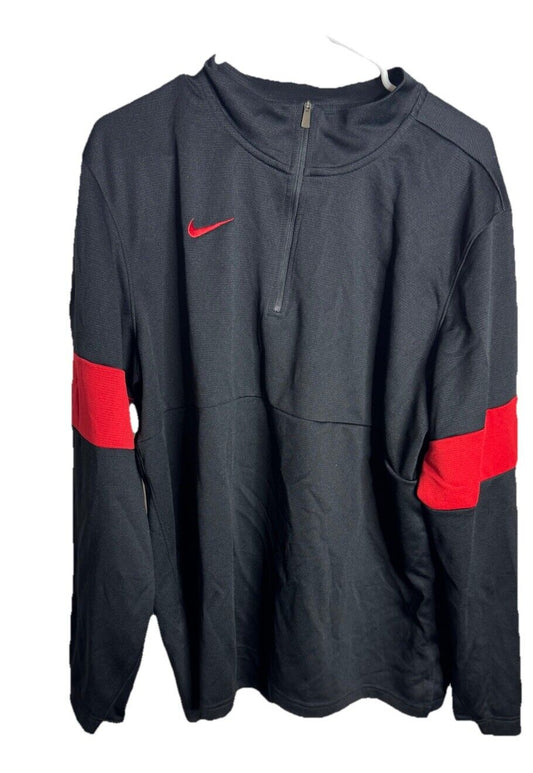 Nike Pullover Mens XL  1/4 Zip Dri Fit Running Element Performance Sweater