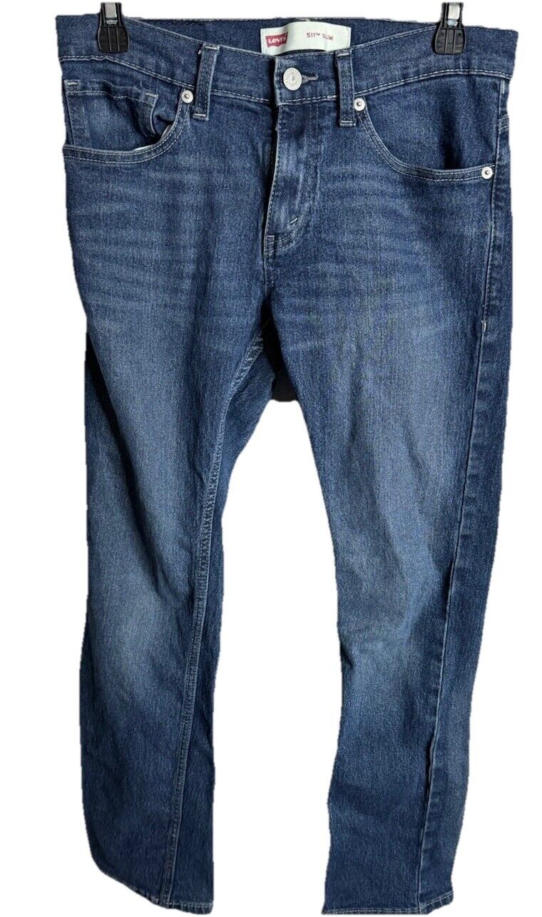 Levi’s 511 Jeans Mens Size 16 Regular 28x28 Blue Dark Wash Denim