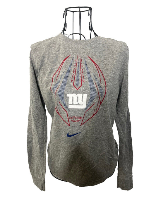 The Nike Tee NY Giants NFL Gray T-Shirt Men's Large