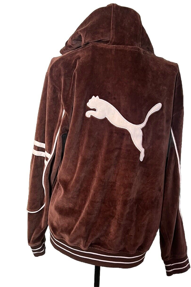 Puma full zip hoodie sweater youth kids medium long sleeve