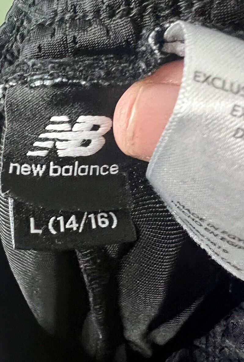 New Balance Shorts Black Youth Large 14-16  Basketball Pockets