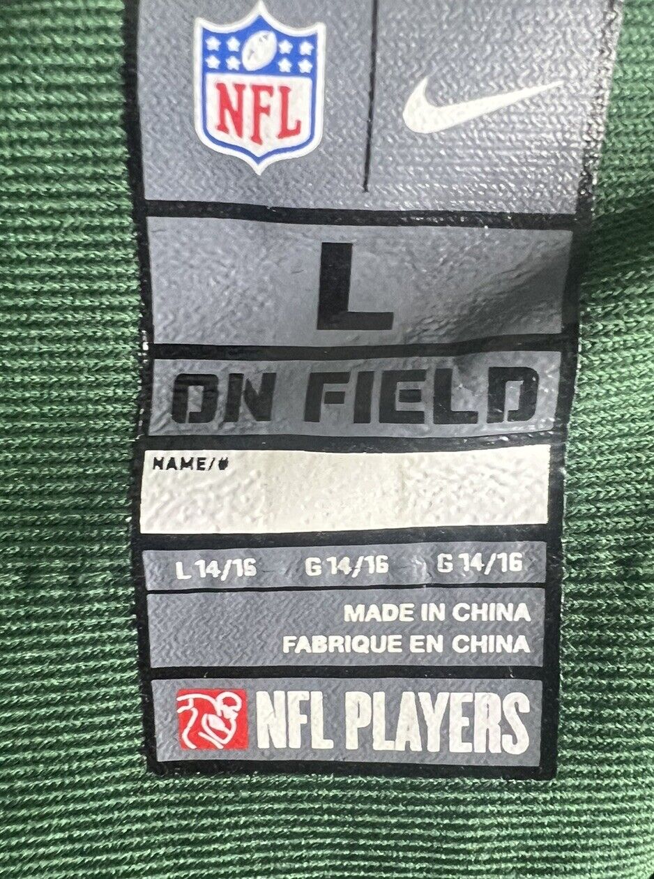 Nike New York Jets Brandon Marshall NFL Jersey Youth Large 14/16 Green Throwback