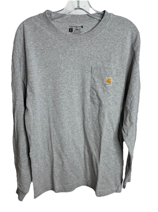 Carhartt T Shirt Men Small Long Sleeve