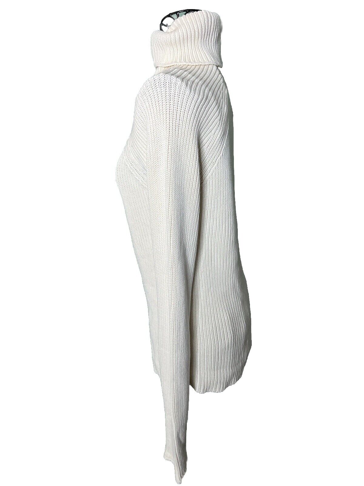 Zara Sweater Women Medium Oversized Turtleneck Knit Pullover
