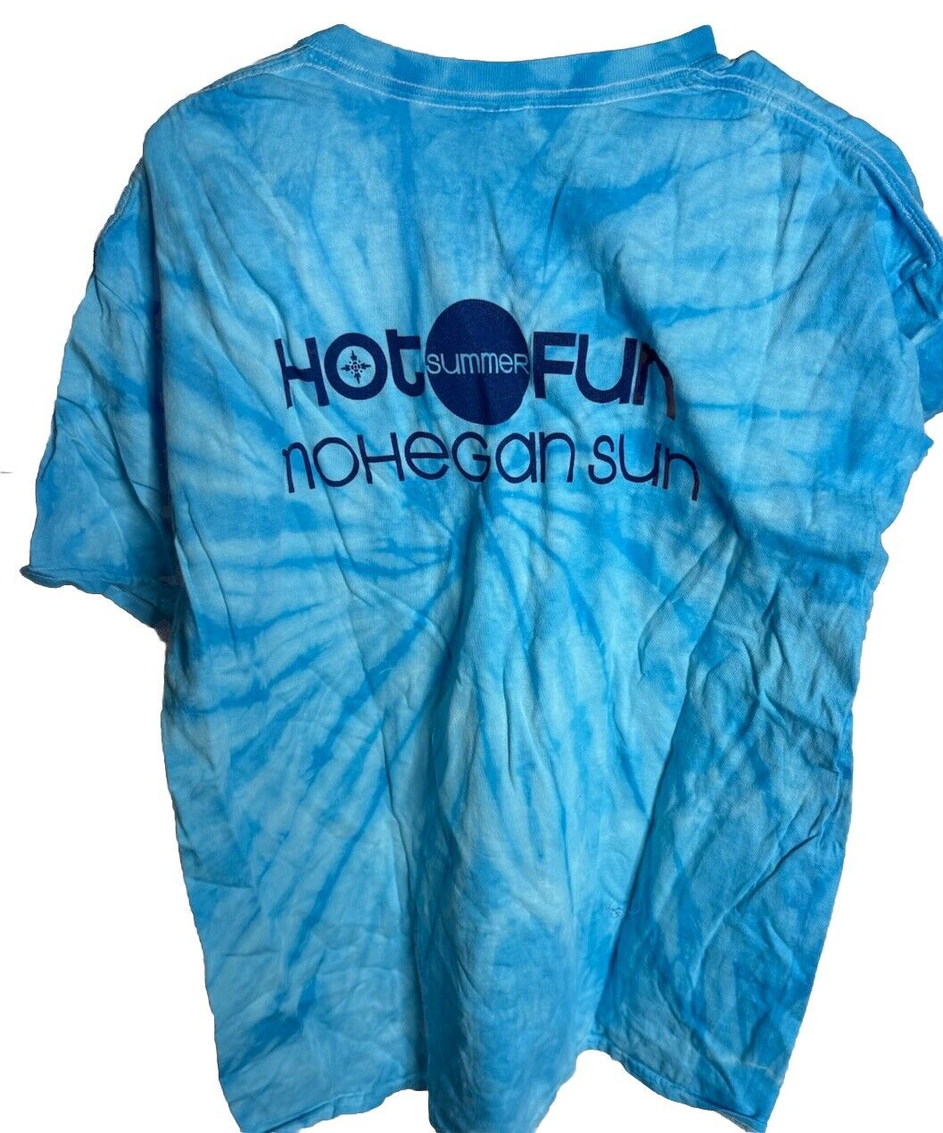 Mohegan Sun T Shirt Mens XL Distressed Vintage 90s USA Retro
