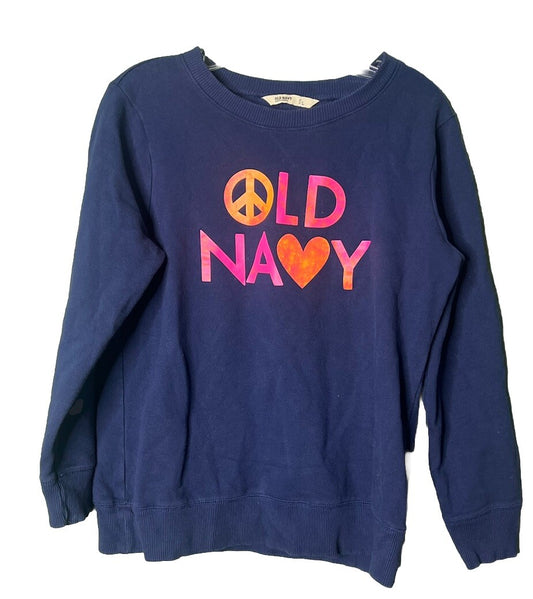 Old Navy Women's Size Large Crew Neck Pullover Sweatshirt