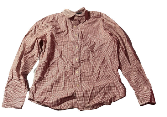 Banana Republic Men Long Sleeve Shirt Untucked Fit M