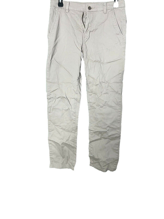 Chaps Womens Stretch Khaki Trouser Pants Size 16