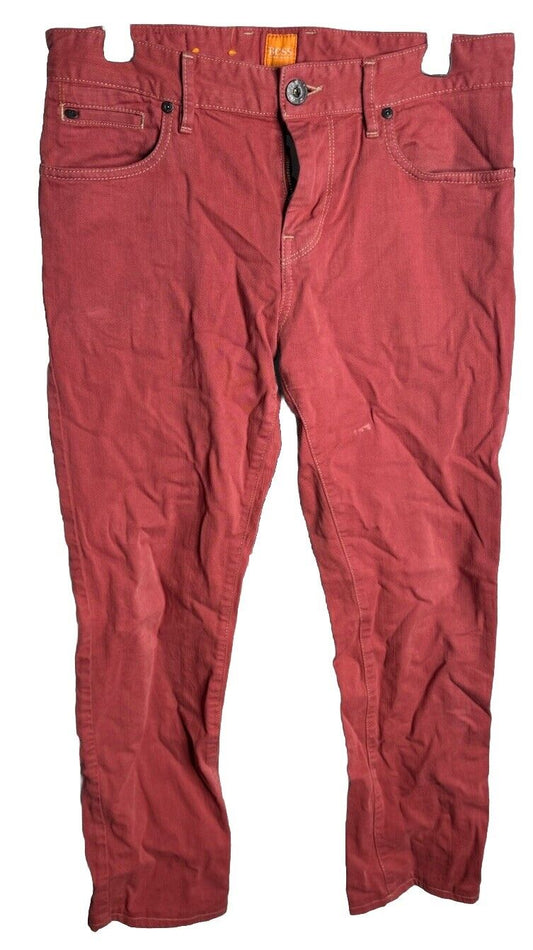 Hugo Boss Orange Comfort Fit Denim Jeans 32/30 Straight Leg