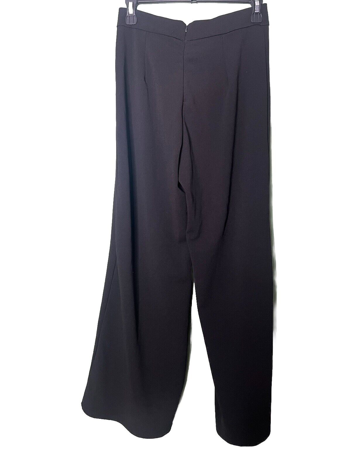 Missguided Petite Women's Black Soft Flarred Leg Pants Size 6