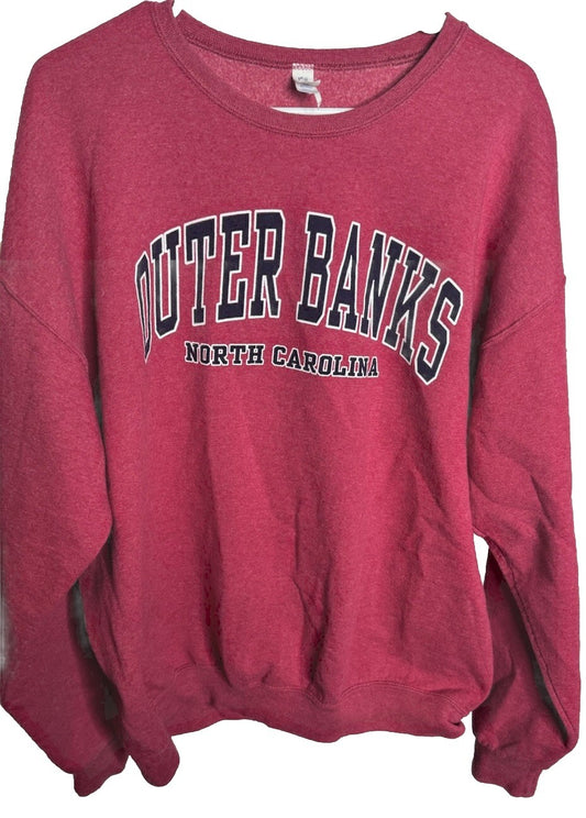 Outer Banks North Carolina Men’s Sweatshirt No Size Feels Like Large